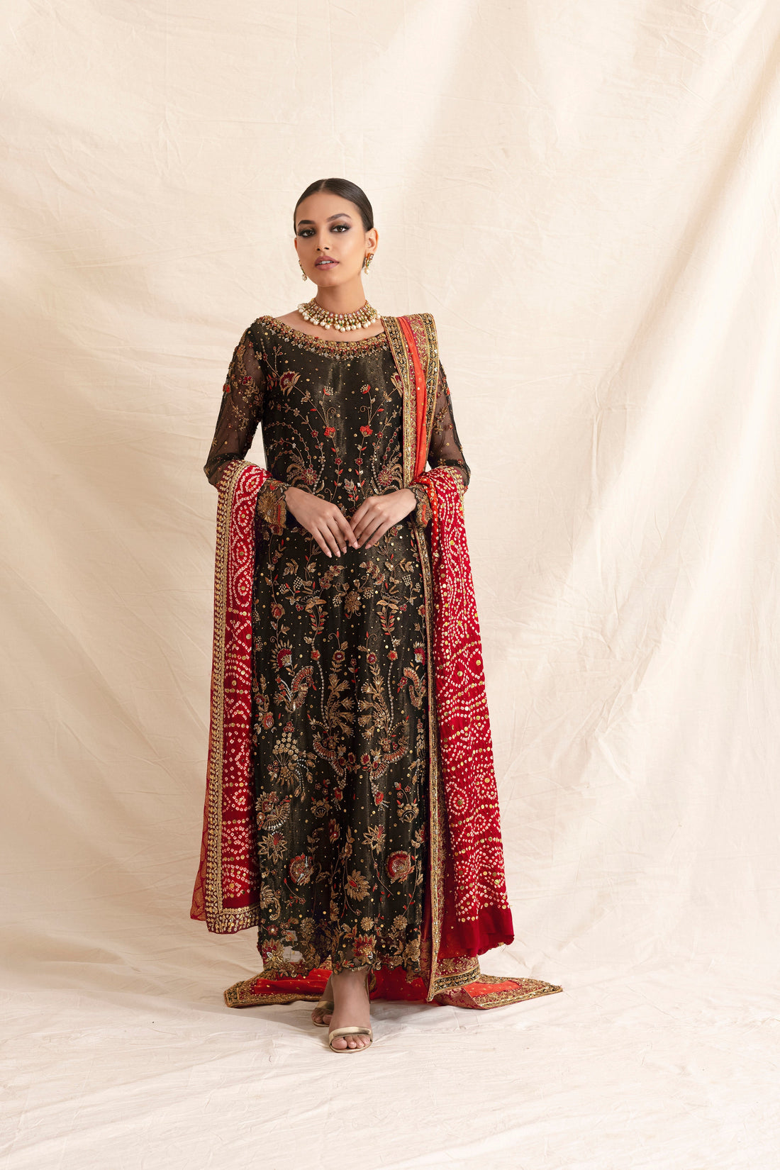 Mina Hasan | Formal Wedding Dresses | MHC-1039 - Official Mina Hasan stockist in UK - Sakeena London
