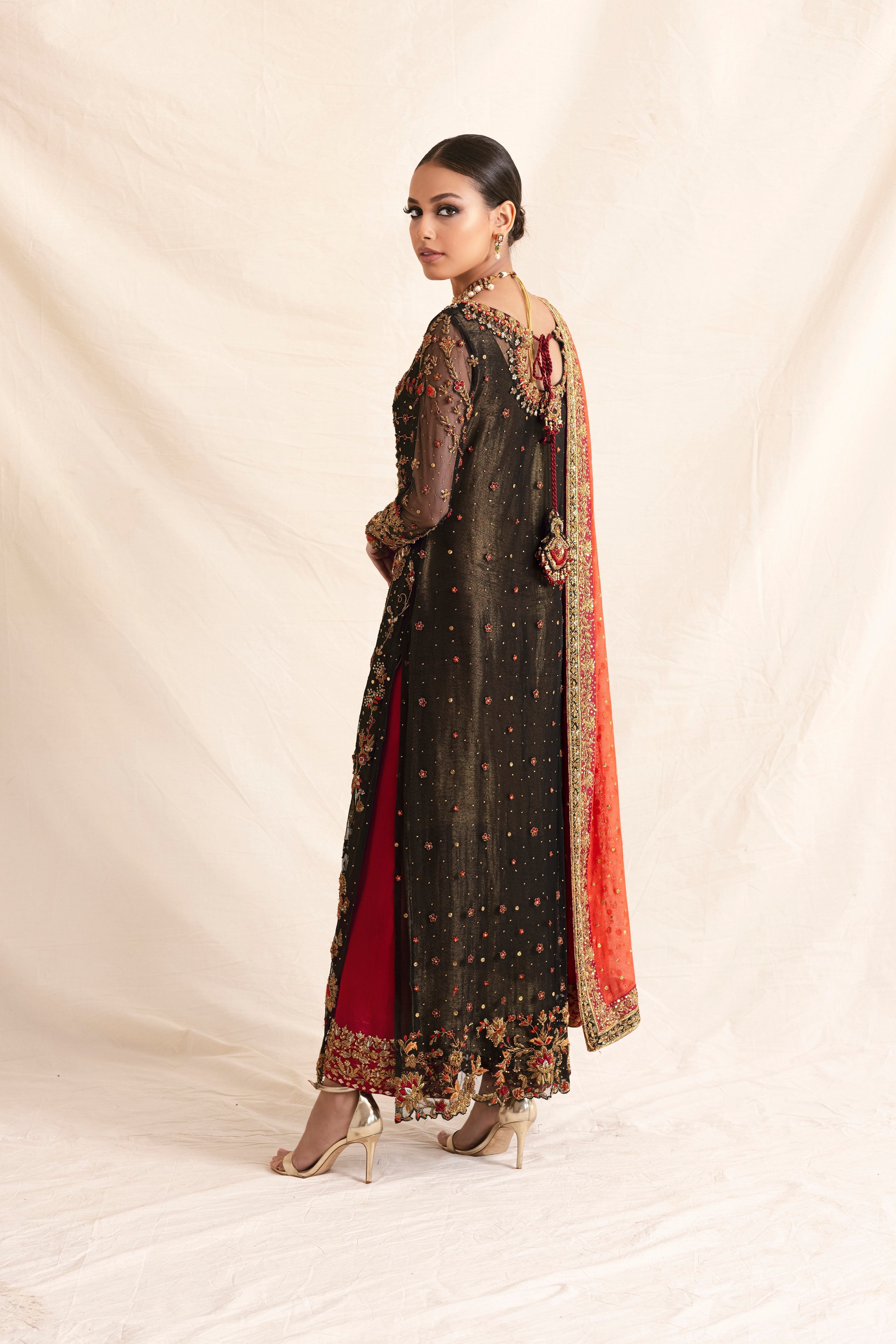 Mina Hasan | Formal Wedding Dresses | MHC-1039 - Official Mina Hasan stockist in UK - Sakeena London