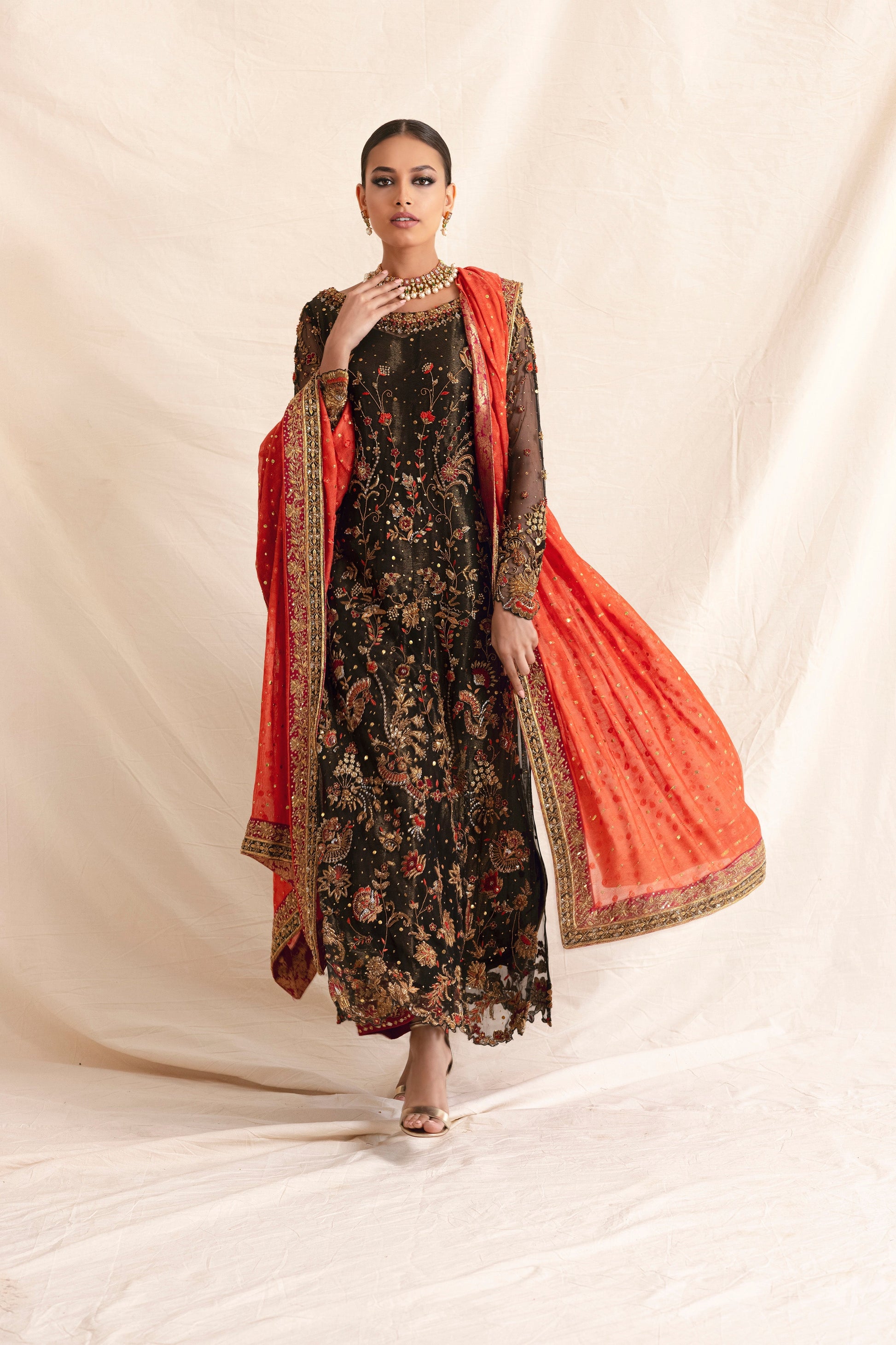 Mina Hasan | Formal Wedding Dresses | MHC-1039 - Official Mina Hasan stockist in UK - Sakeena London