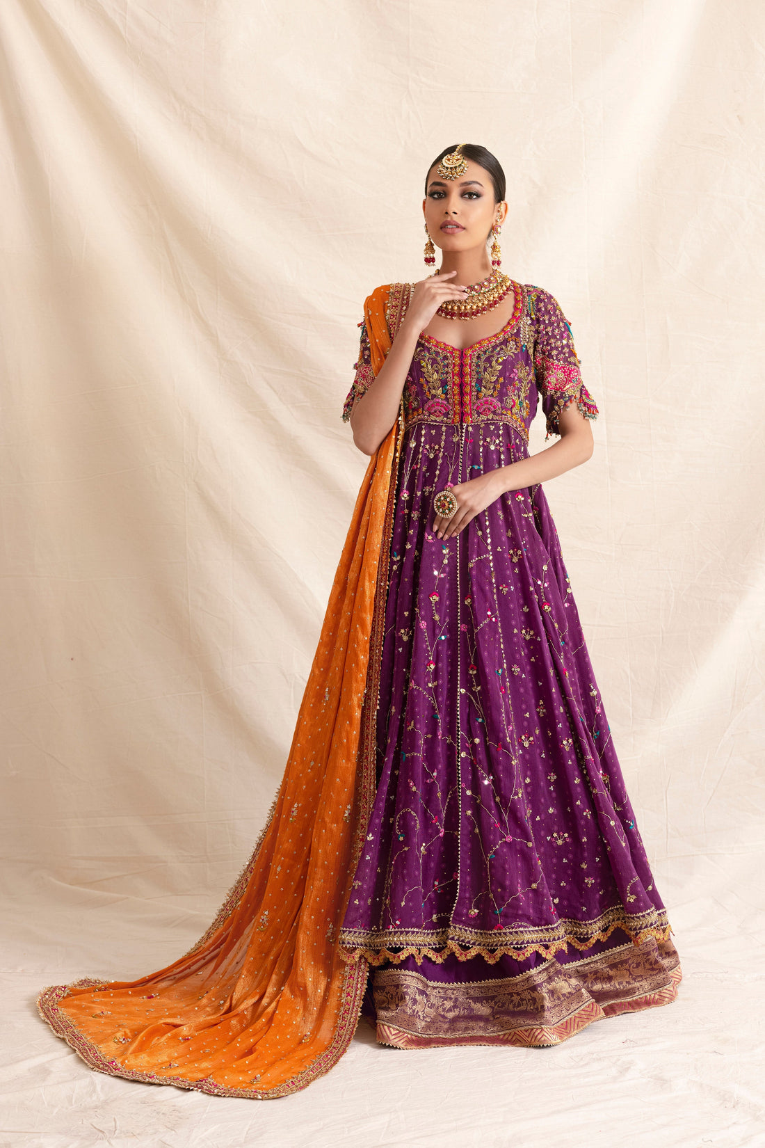 Mina Hasan | Formal Wedding Dresses | MHC-1041 - Official Mina Hasan stockist in UK - Sakeena London