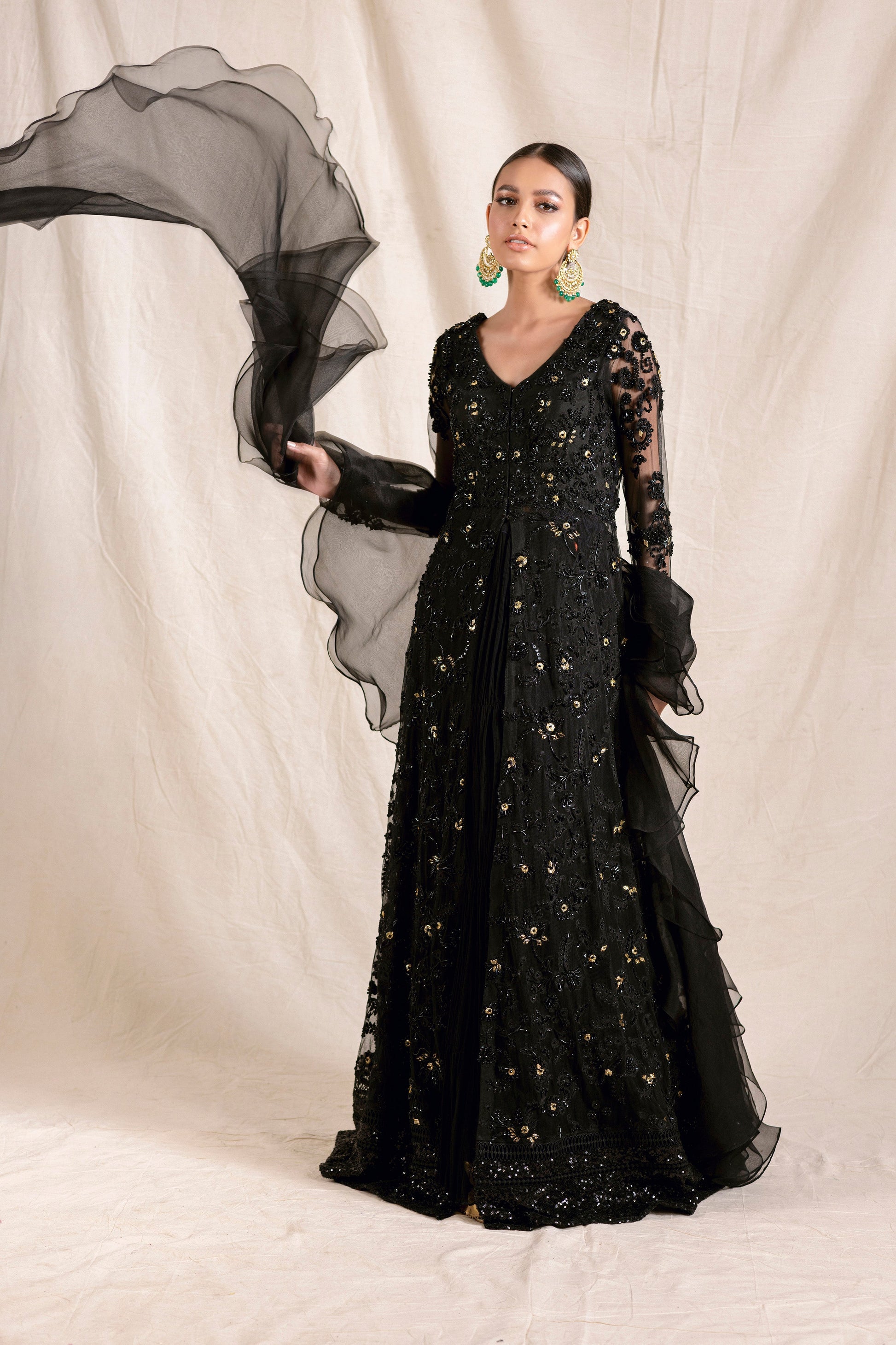 Mina Hasan | Formal Wedding Dresses | MHC-1045 - Official Mina Hasan stockist in UK - Sakeena London