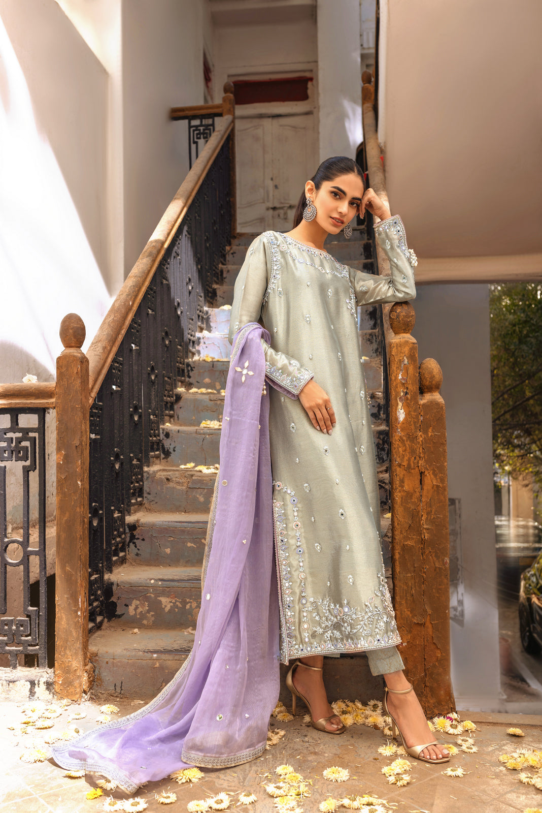 Sana Abbas | Wedding Formals | PISTACHIO - Official Sana Abbas stockist in UK - Sakeena London