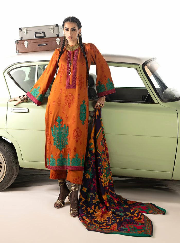 Zainab Chottani | Winter Shawl 25 | Suniva - D3 - Official Zainab Chottani stockist in UK - Sakeena London