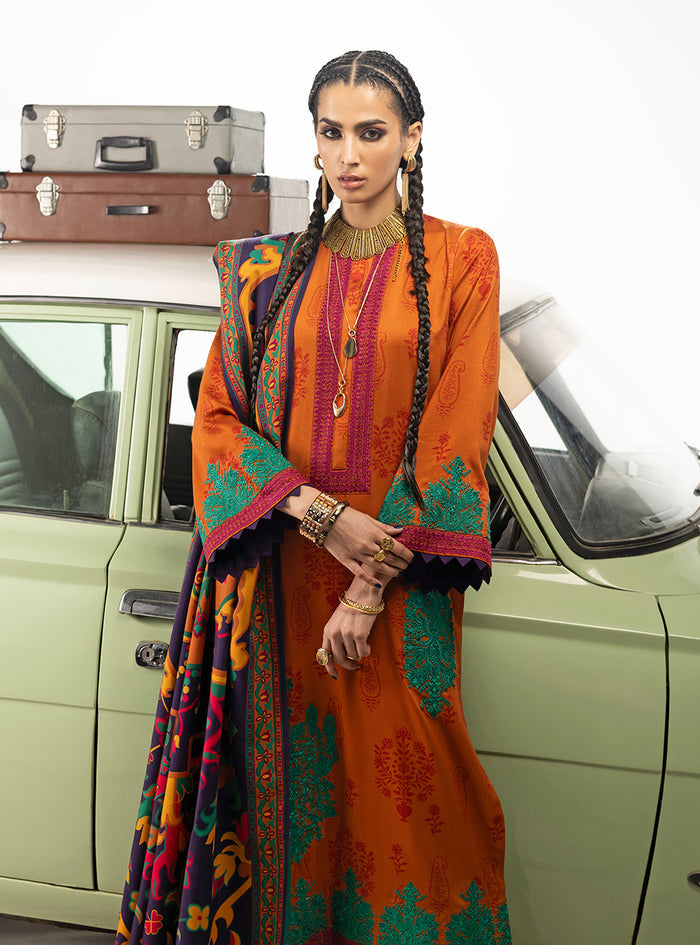 Zainab Chottani | Winter Shawl 25 | Suniva - D3 - Official Zainab Chottani stockist in UK - Sakeena London