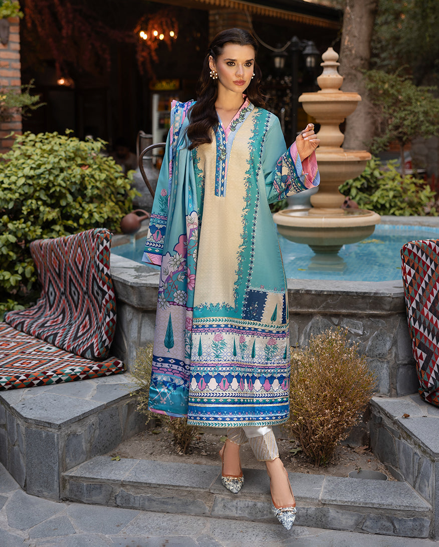 Mushq | Nirvana Printed Silk | Seraphic Dust - Official Mushq stockist in UK - Sakeena London