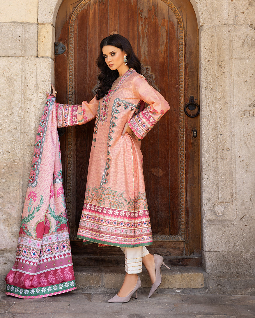 Mushq | Nirvana Printed Silk | Pulsar Petal - Official Mushq stockist in UK - Sakeena London