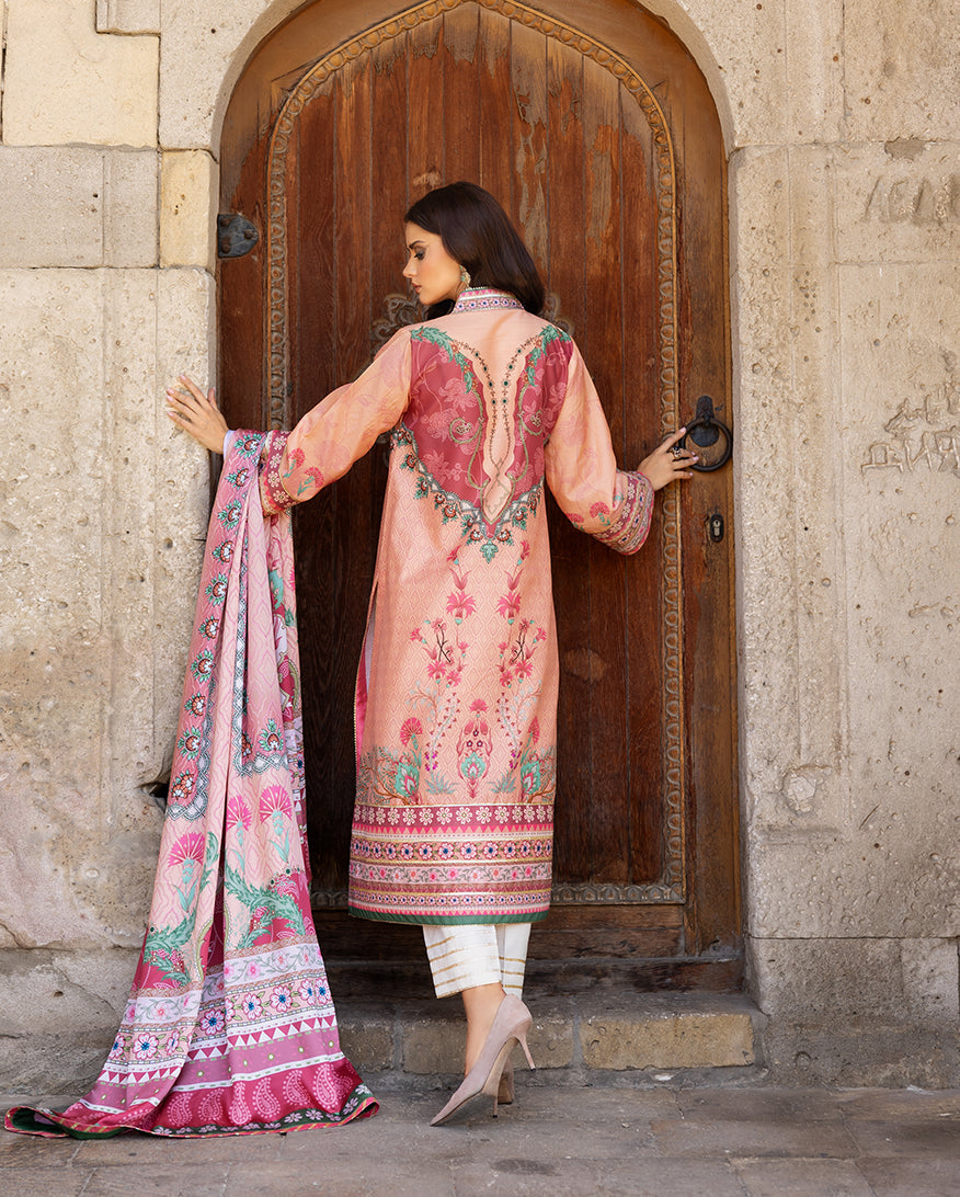 Mushq | Nirvana Printed Silk | Pulsar Petal - Official Mushq stockist in UK - Sakeena London
