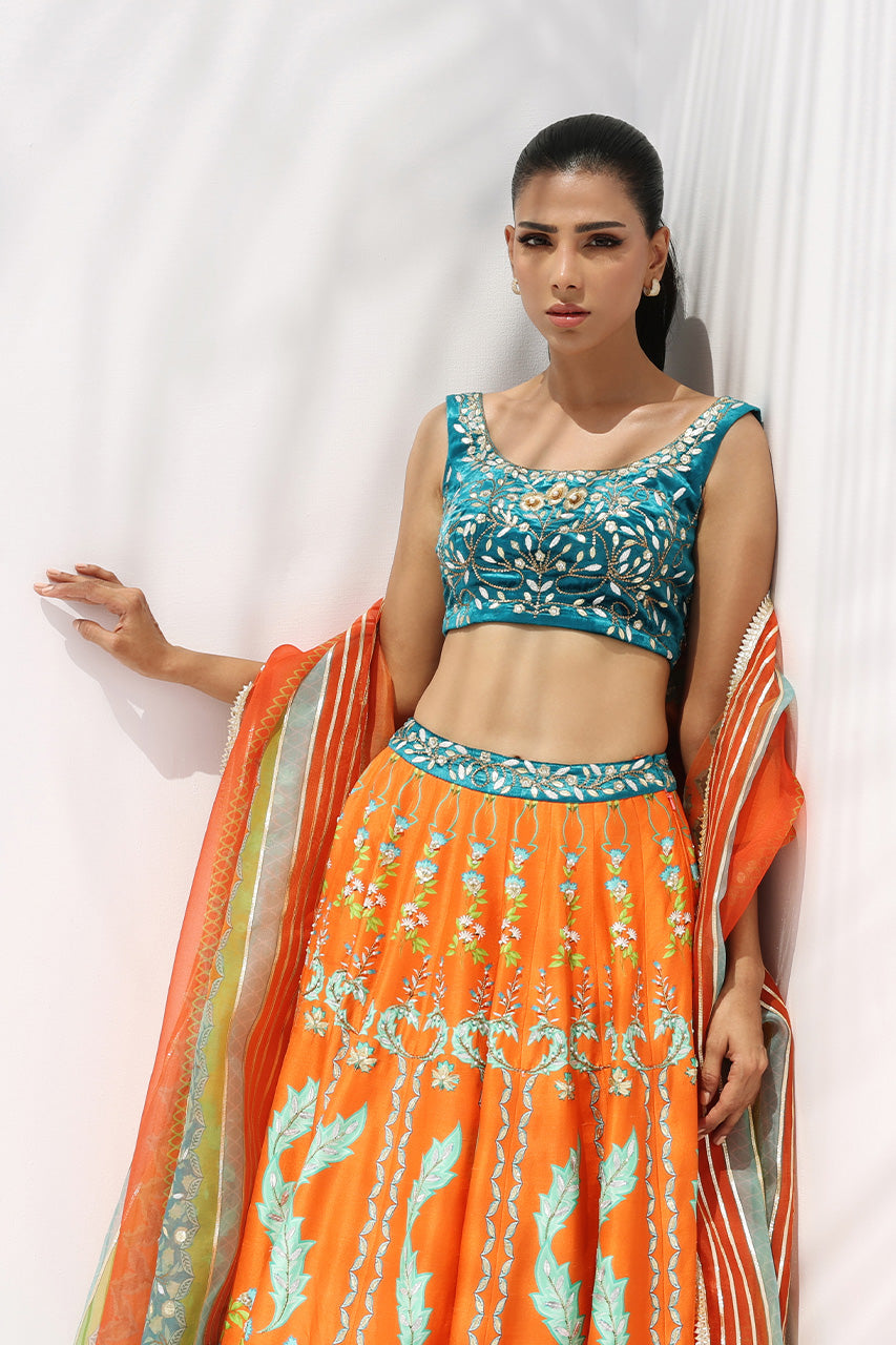 Sania Maskatiya | The Winter Edit - Luxe Pret 25 | Jade (B) - Official Sania Maskatiya stockist in UK - Sakeena London