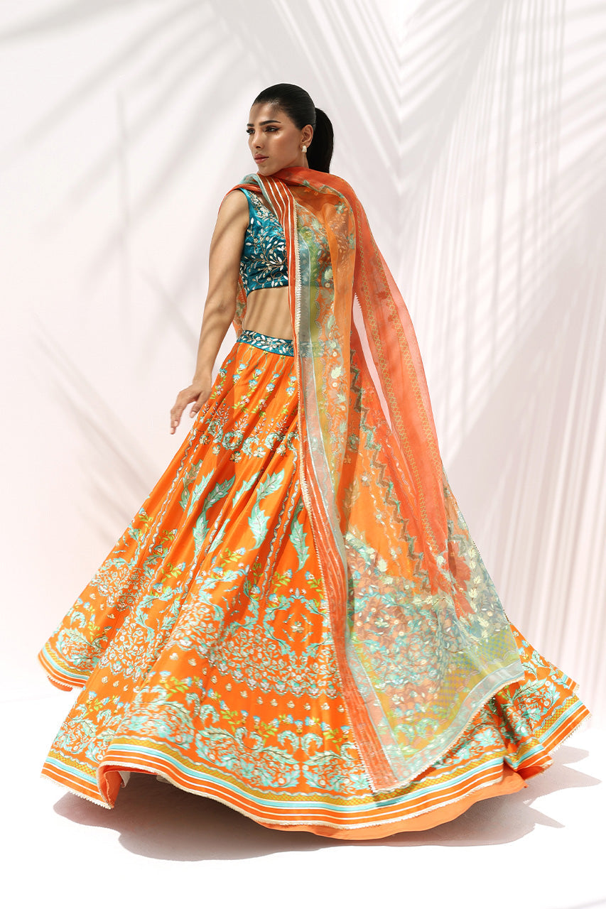 Sania Maskatiya | The Winter Edit - Luxe Pret 25 | Jade (B) - Official Sania Maskatiya stockist in UK - Sakeena London