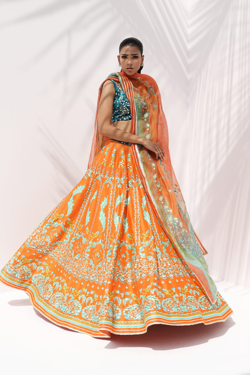 Sania Maskatiya | The Winter Edit - Luxe Pret 25 | Jade (B) - Official Sania Maskatiya stockist in UK - Sakeena London
