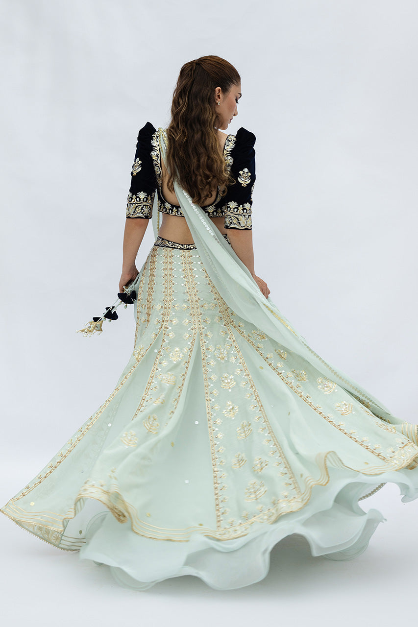 Sania Maskatiya | The Winter Edit - Luxe Pret 25 | Nari - Official Sania Maskatiya stockist in UK - Sakeena London