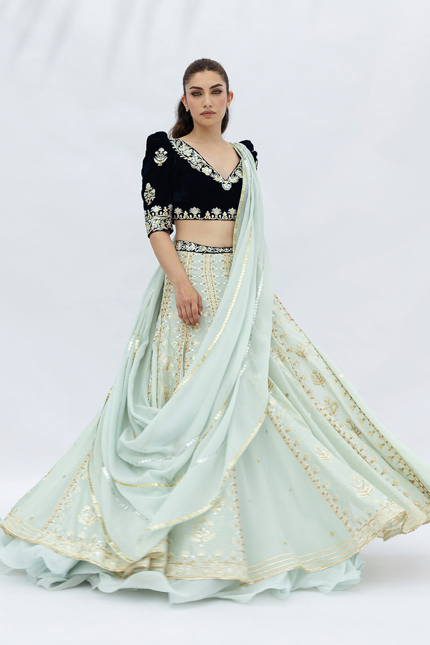 Sania Maskatiya | The Winter Edit - Luxe Pret 25 | Nari - Official Sania Maskatiya stockist in UK - Sakeena London