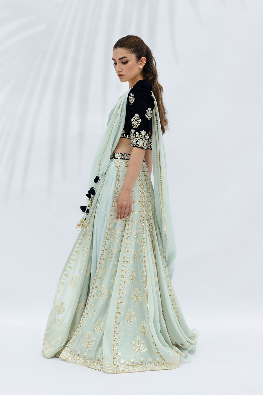 Sania Maskatiya | The Winter Edit - Luxe Pret 25 | Nari - Official Sania Maskatiya stockist in UK - Sakeena London