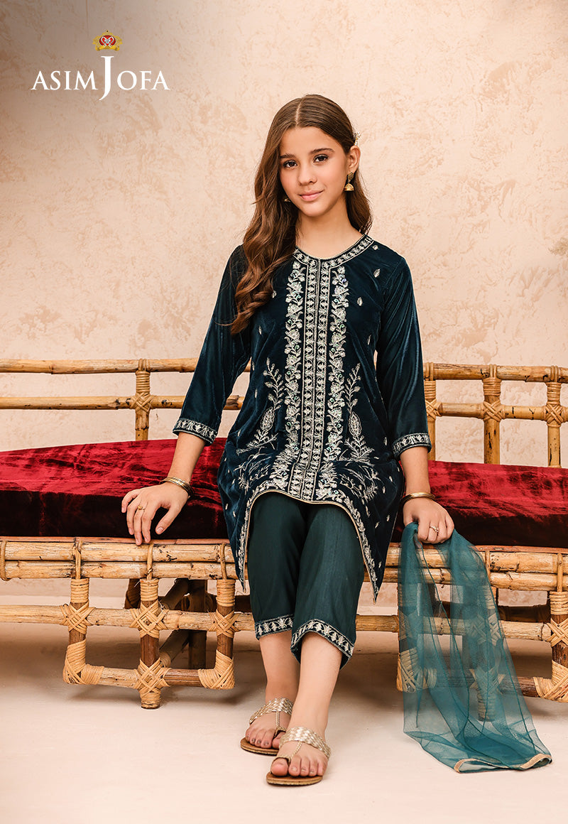 Asim Jofa | Velvet Edit | AJKV-07 - Official Asim Jofa stockist in UK - Sakeena London
