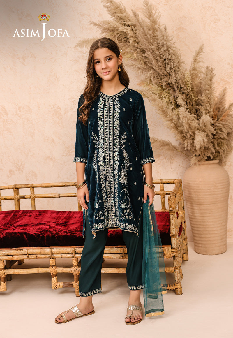 Asim Jofa | Velvet Edit | AJKV-07 - Official Asim Jofa stockist in UK - Sakeena London