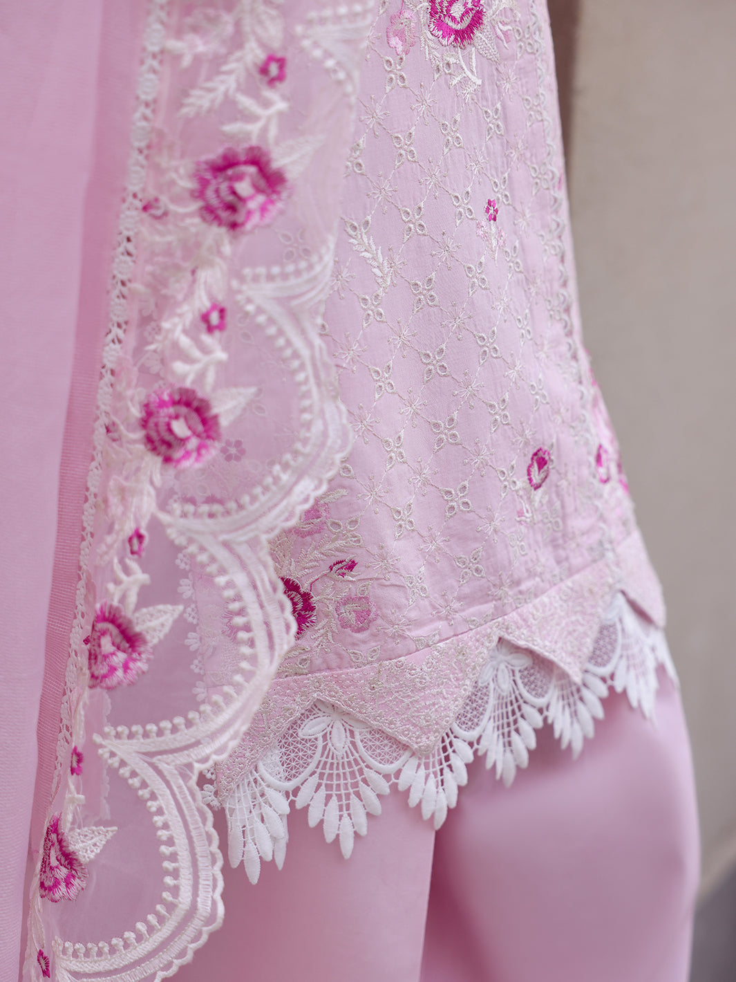 Faiza Faisal | Marine Luxury Lawn 25 | RENA - Official Faiza Faisal stockist in UK - Sakeena London