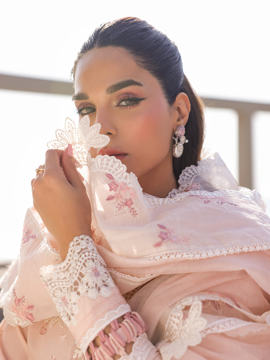 Faiza Faisal | Marine Luxury Lawn 25 | MARIA - Official Faiza Faisal stockist in UK - Sakeena London