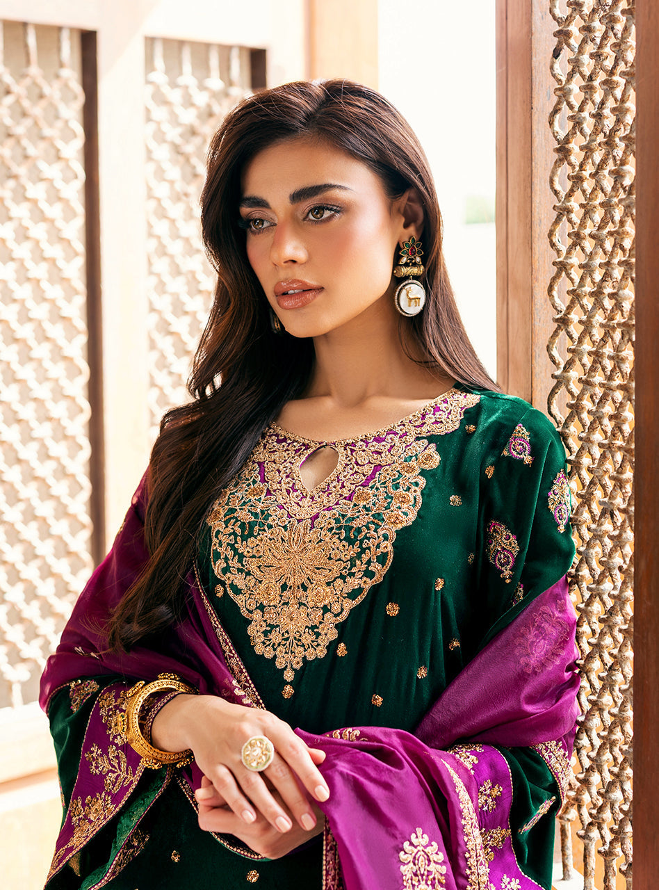Zainab Chottani | Velvet 25 | Esha - Official Zainab Chottani stockist in UK - Sakeena London
