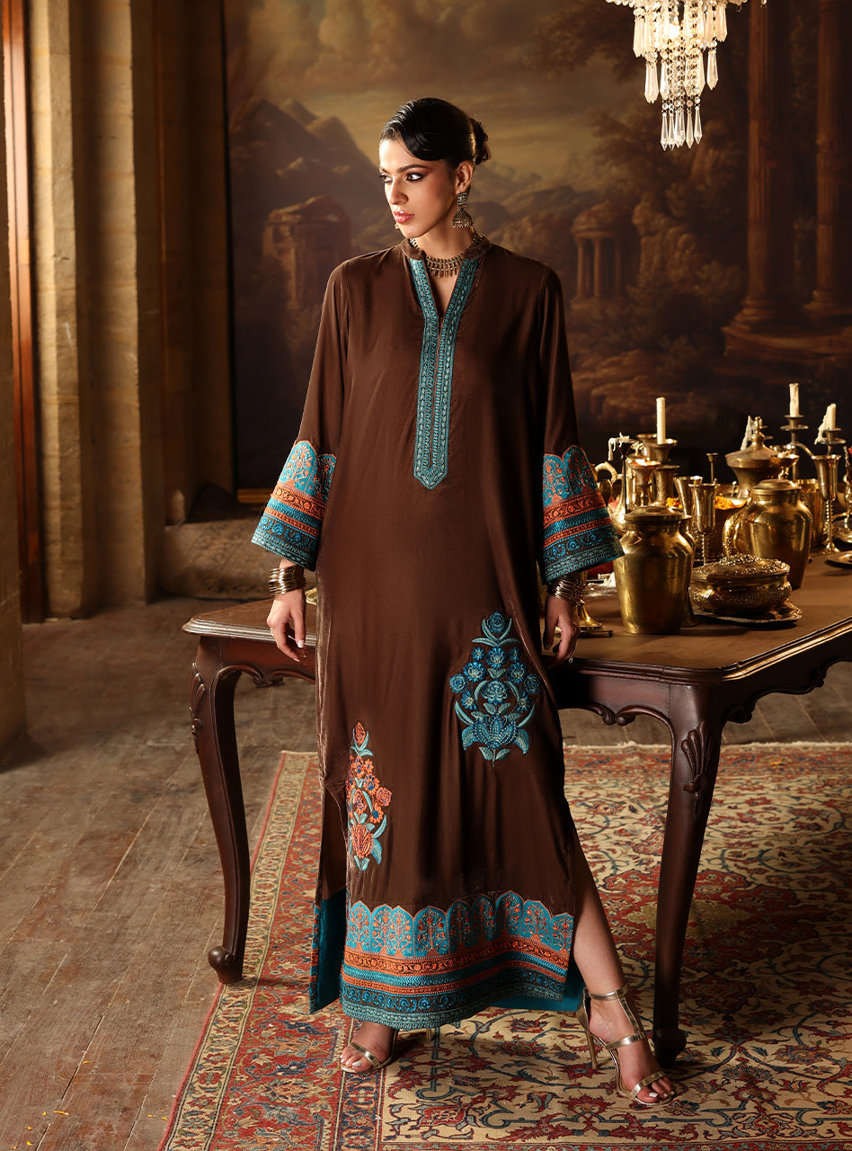 Zainab Chottani | Velura Velvet Edit 25 | Sienna Kaftan - Official Zainab Chottani stockist in UK - Sakeena London