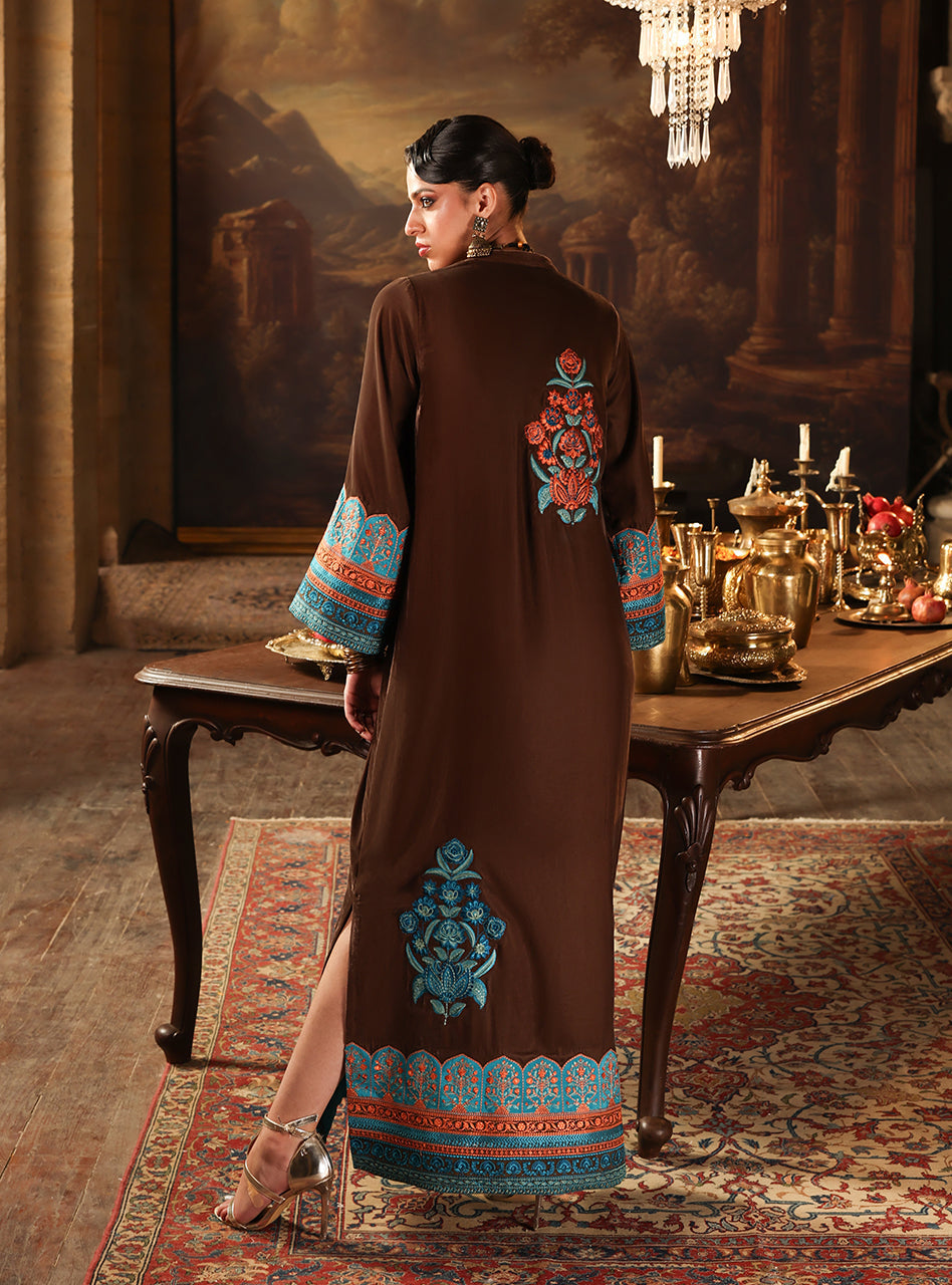 Zainab Chottani | Velura Velvet Edit 25 | Sienna Kaftan - Official Zainab Chottani stockist in UK - Sakeena London