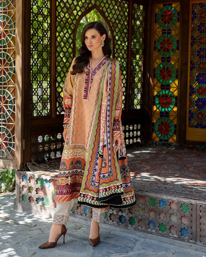 Mushq | Nirvana Printed Silk | Solara Crest - Official Mushq stockist in UK - Sakeena London