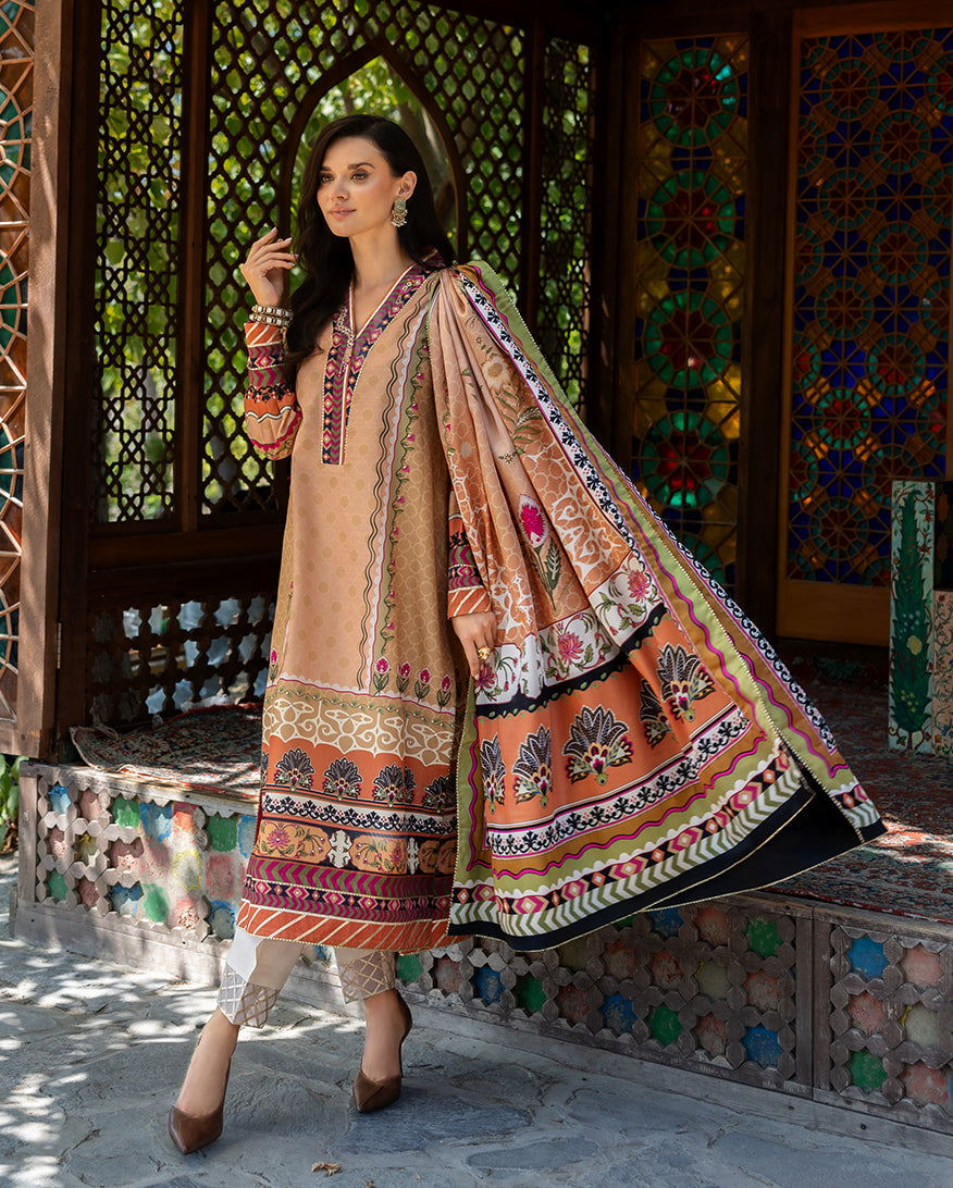 Mushq | Nirvana Printed Silk | Solara Crest - Official Mushq stockist in UK - Sakeena London