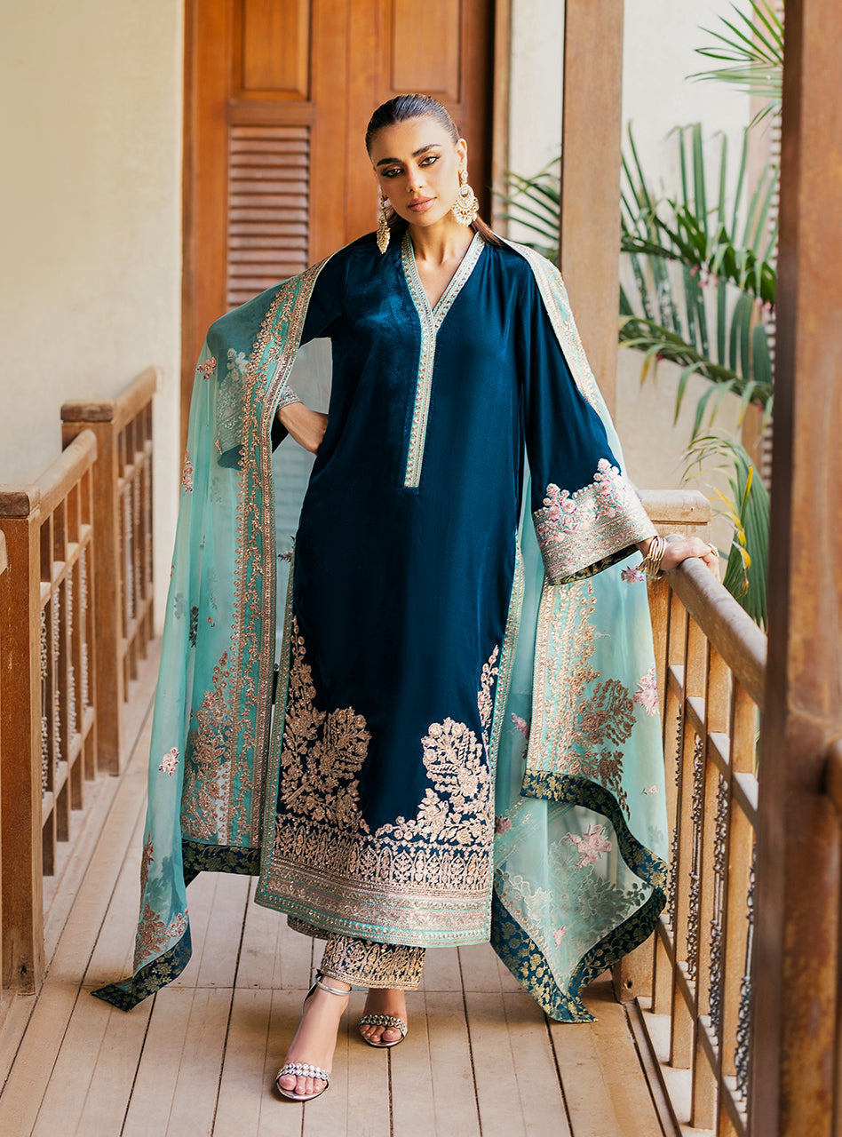 Zainab Chottani | Velvet 25 | Elsa - Official Zainab Chottani stockist in UK - Sakeena London