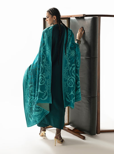 Zainab Chottani | Winter Shawl 25 | Kyana - D6 - Official Zainab Chottani stockist in UK - Sakeena London