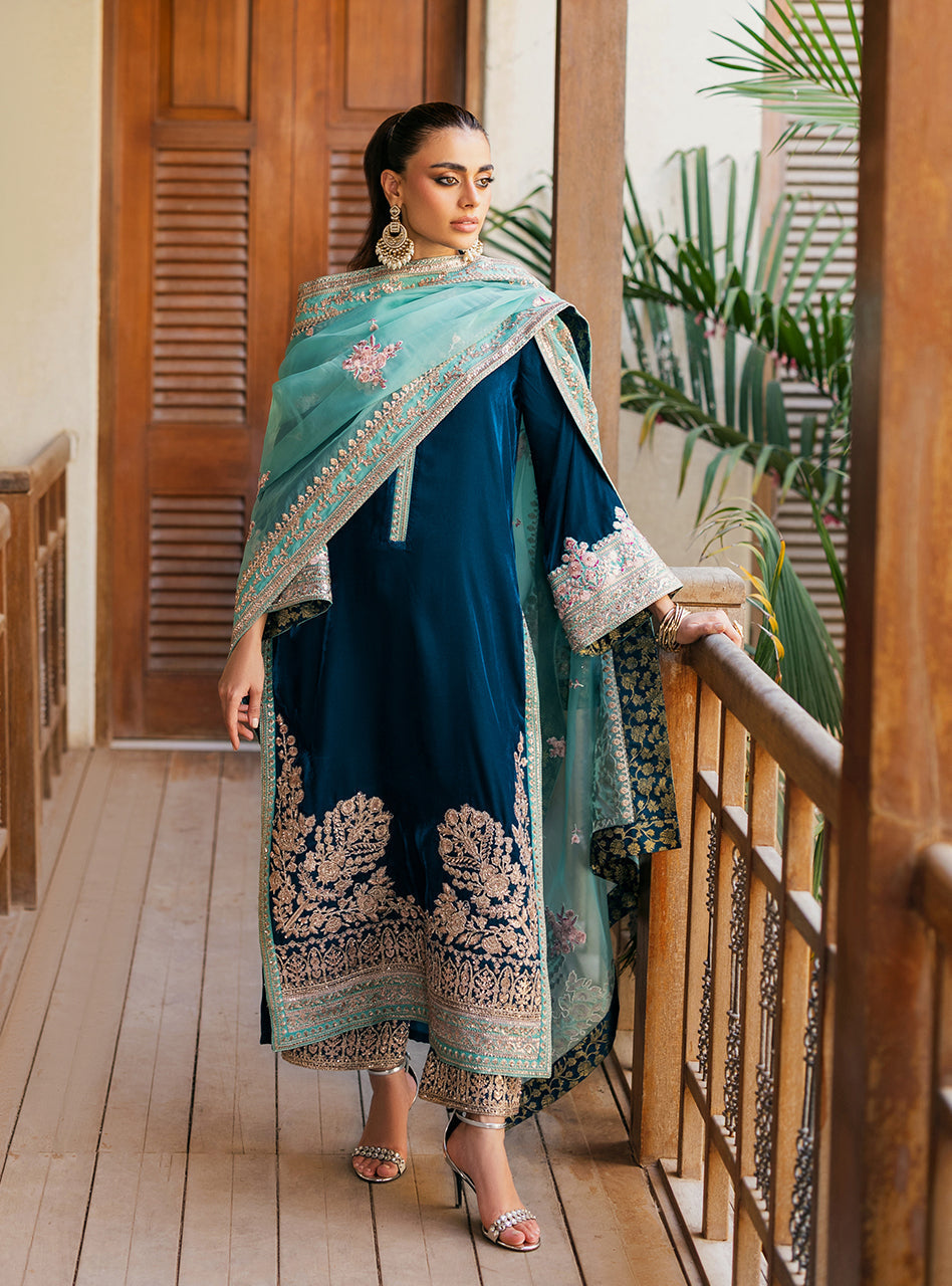 Zainab Chottani | Velvet 25 | Elsa - Official Zainab Chottani stockist in UK - Sakeena London
