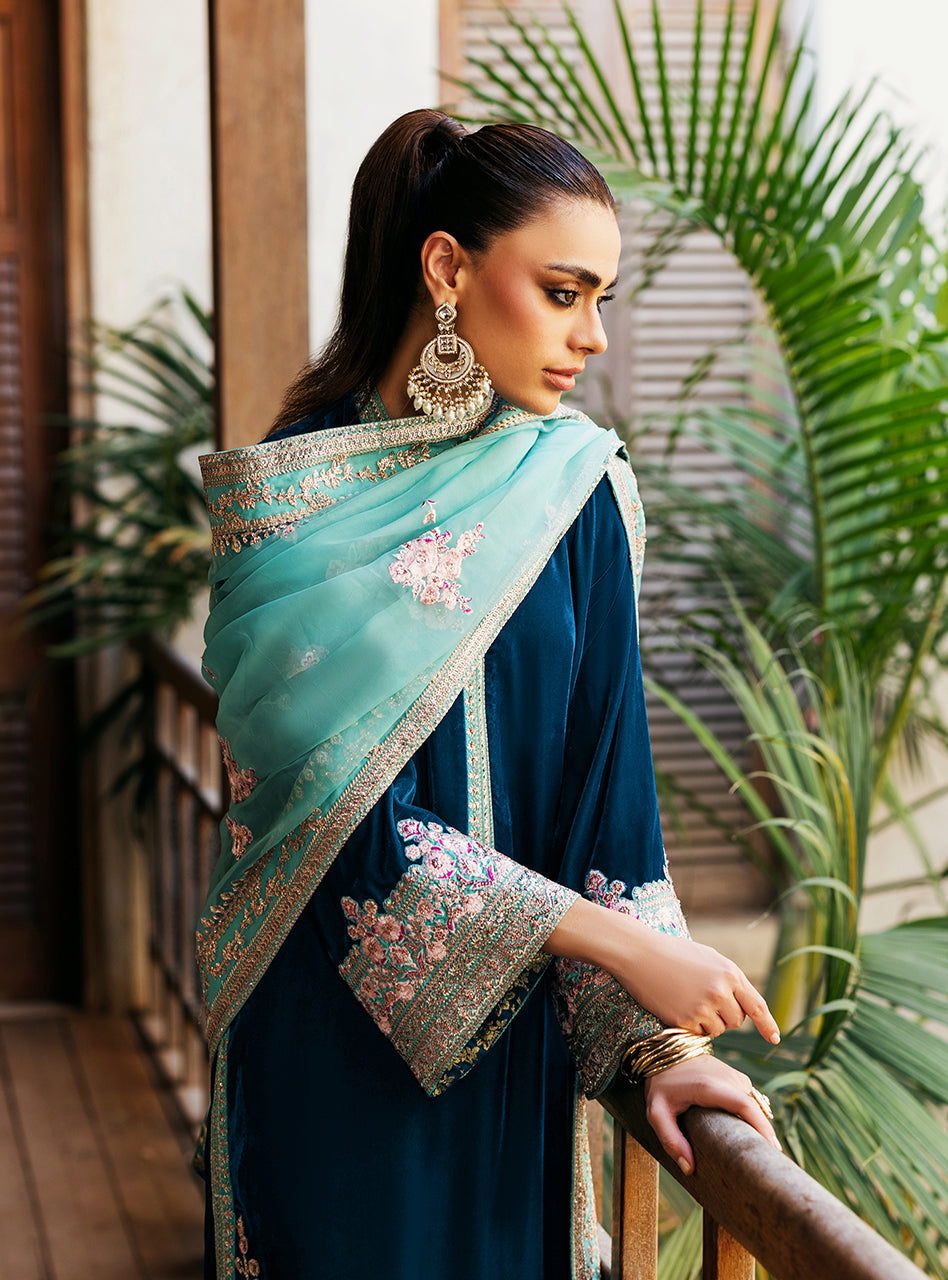 Zainab Chottani | Velvet 25 | Elsa - Official Zainab Chottani stockist in UK - Sakeena London