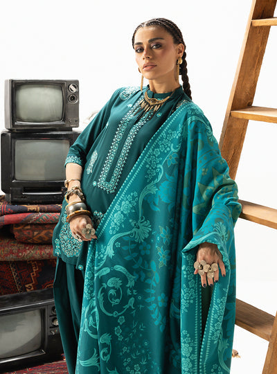 Zainab Chottani | Winter Shawl 25 | Kyana - D6 - Official Zainab Chottani stockist in UK - Sakeena London