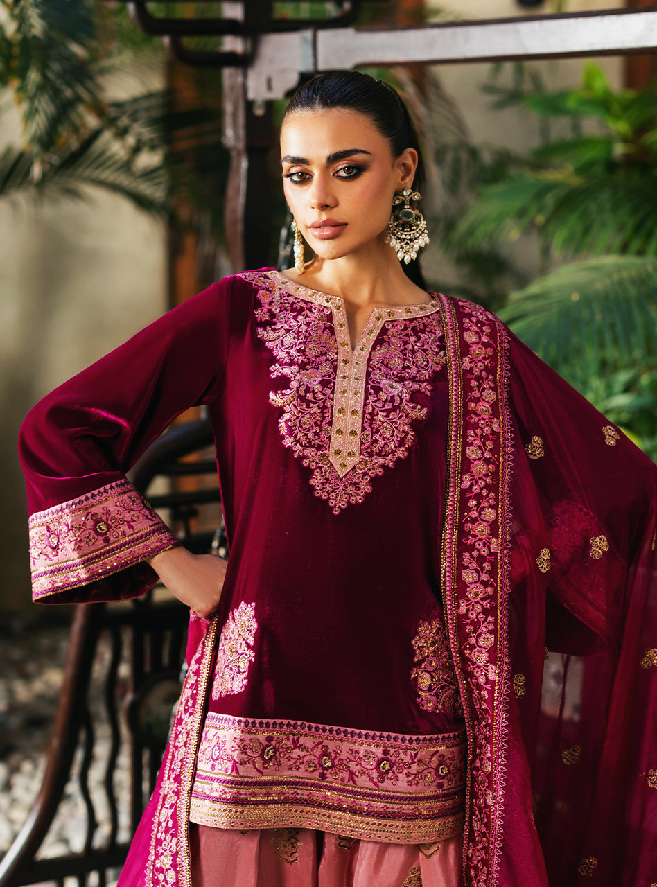 Zainab Chottani | Velvet 25 | Rubi - Official Zainab Chottani stockist in UK - Sakeena London