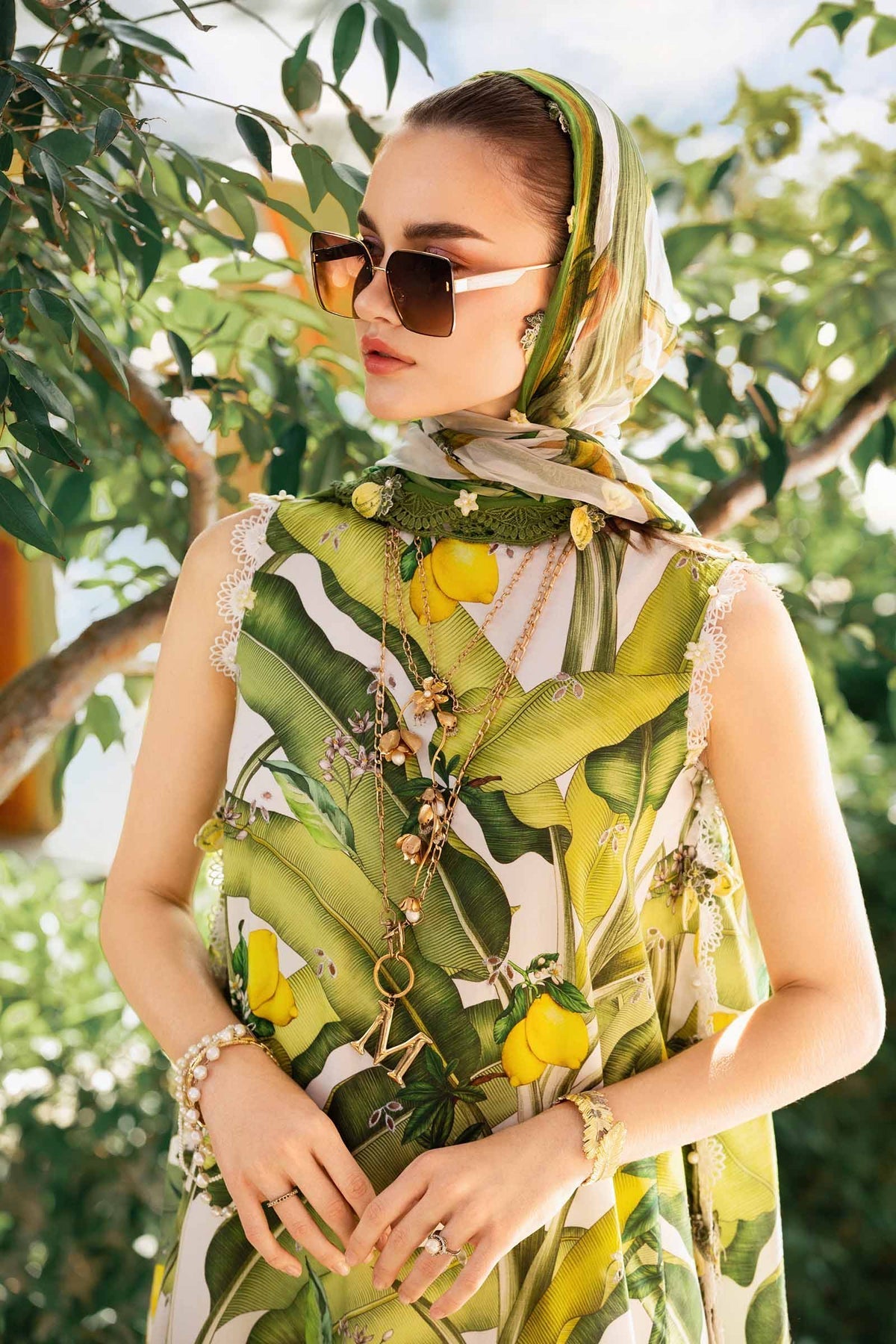 Maria B | M Prints 25 | MPT-2503-A - Official Maria B stockist in UK - Sakeena London