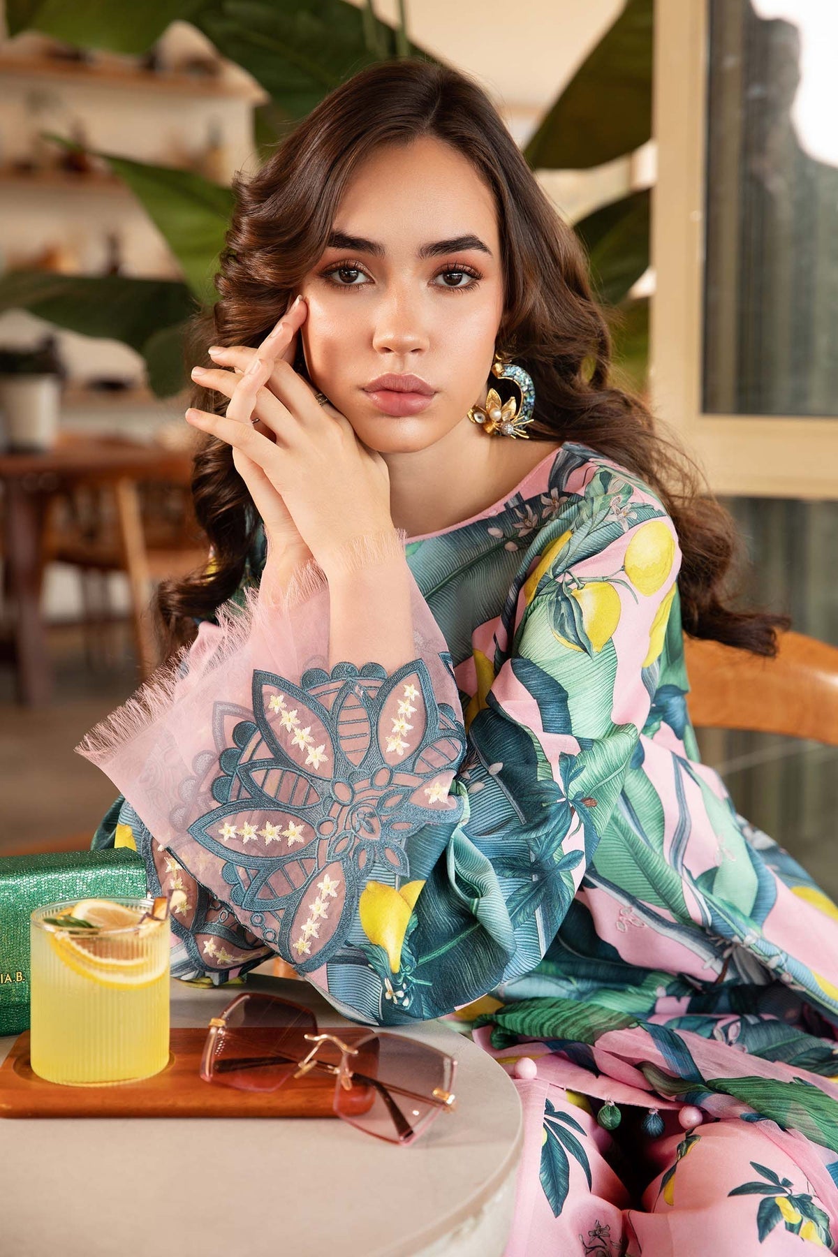 Maria B | M Prints 25 | MPT-2503-B - Official Maria B stockist in UK - Sakeena London