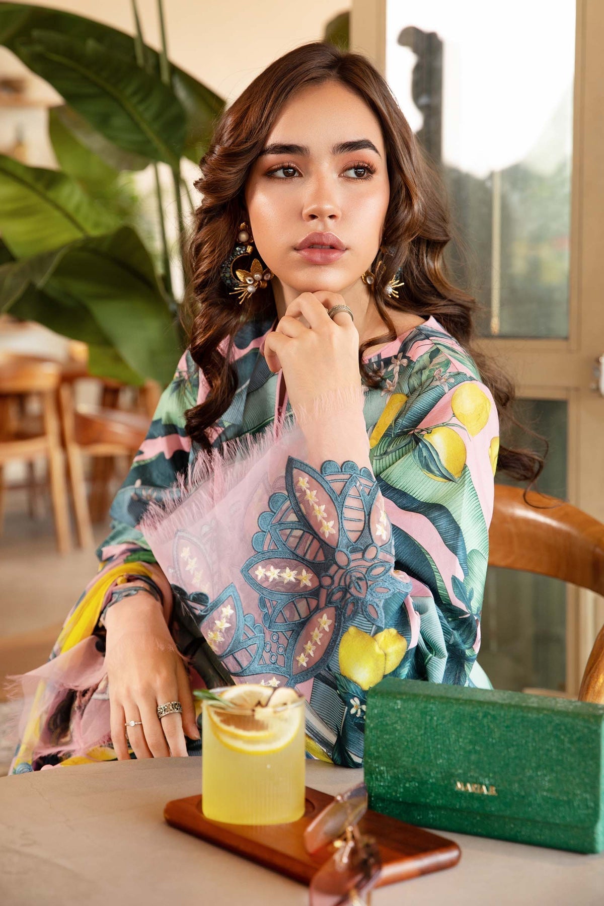 Maria B | M Prints 25 | MPT-2503-B - Official Maria B stockist in UK - Sakeena London