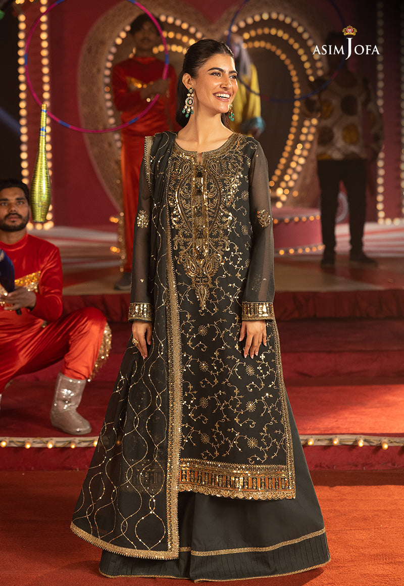 Asim Jofa | Festive Collection 25 | AJLLF-02 - Official Asim Jofa stockist in UK - Sakeena London