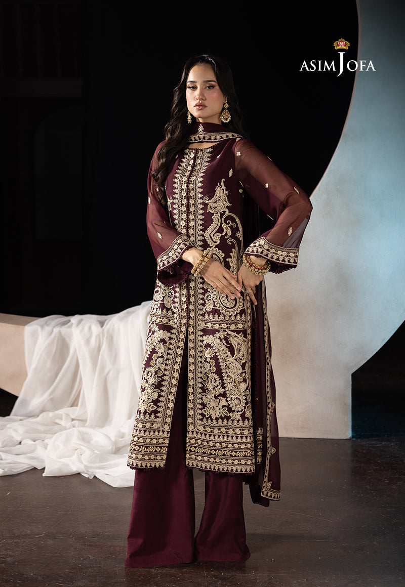 Asim Jofa | Festive Collection 25 | AJLLF-19 - Official Asim Jofa stockist in UK - Sakeena London