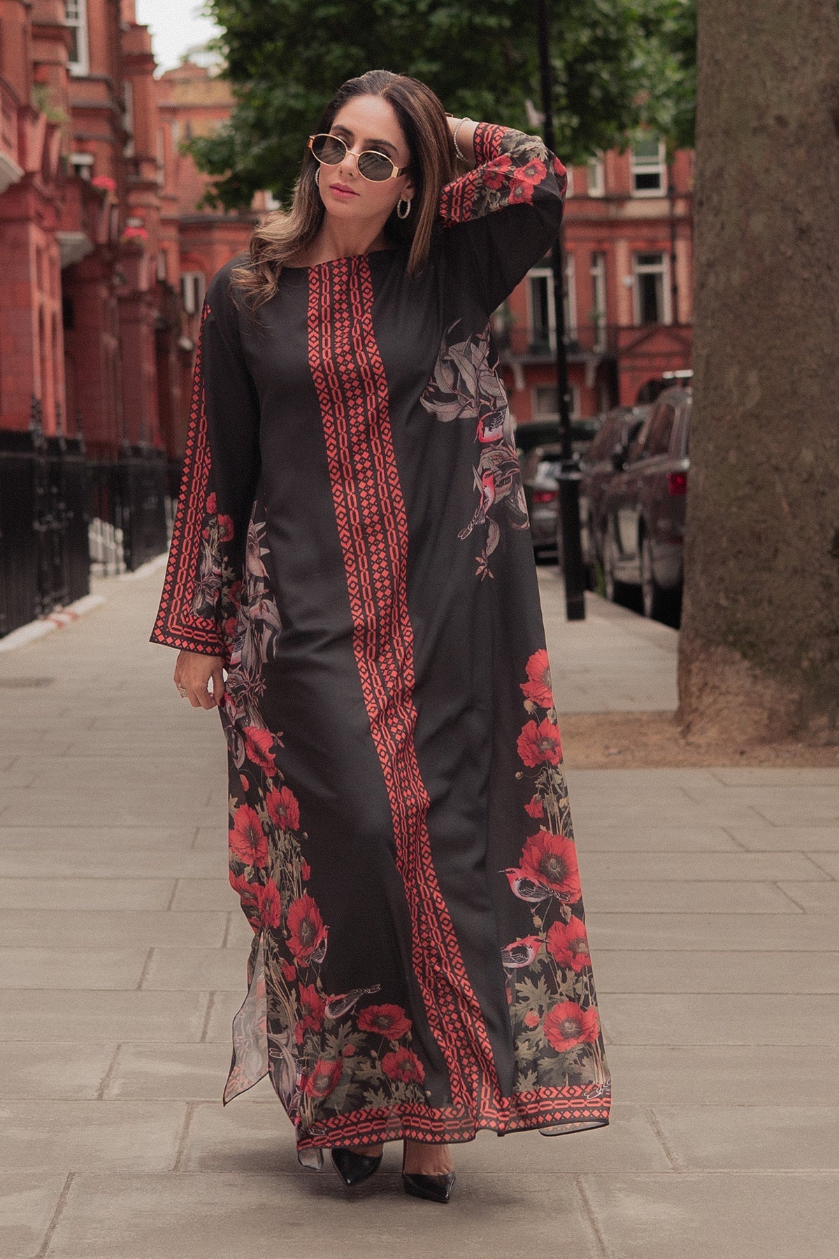 Erum Khan I Kaftan Edit I Moon Shadow - Official Erum Khan stockist in UK - Sakeena London