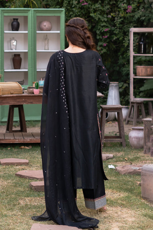Kross Kulture | Luxury Baharaneh | Sumara (Black) KLX-00919 - Official Kross Kulture stockist in UK - Sakeena London