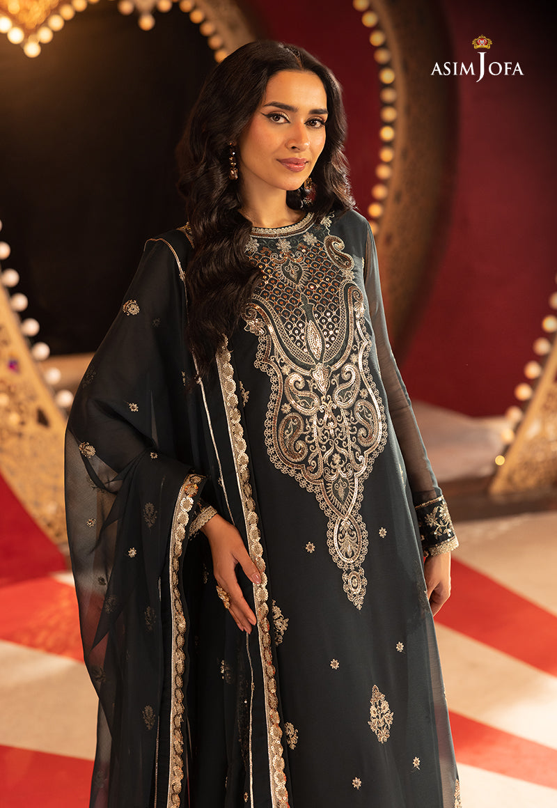 Asim Jofa | Festive Collection 25 | AJLLF-08 - Official Asim Jofa stockist in UK - Sakeena London