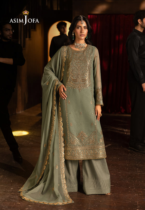 Asim Jofa | Festive Collection 25 | AJLF-07 - Official Asim Jofa stockist in UK - Sakeena London