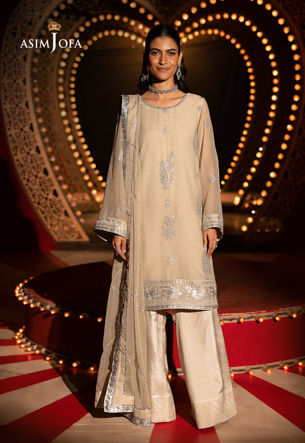Asim Jofa | Festive Collection 25 | AJLF-09 - Official Asim Jofa stockist in UK - Sakeena London