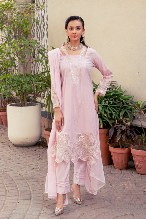 Kross Kulture | Luxury Baharaneh | Flora KLX-00767 - Official Kross Kulture stockist in UK - Sakeena London