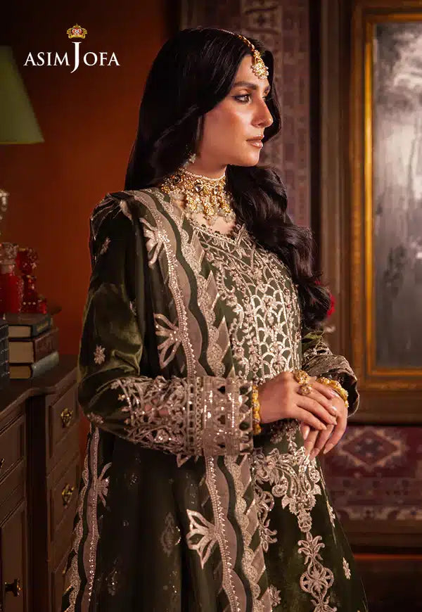 Asim Jofa | Makhmal Wedding Velvet 23 | AJMM-05 - Official Asim Jofa stockist in UK - Sakeena London