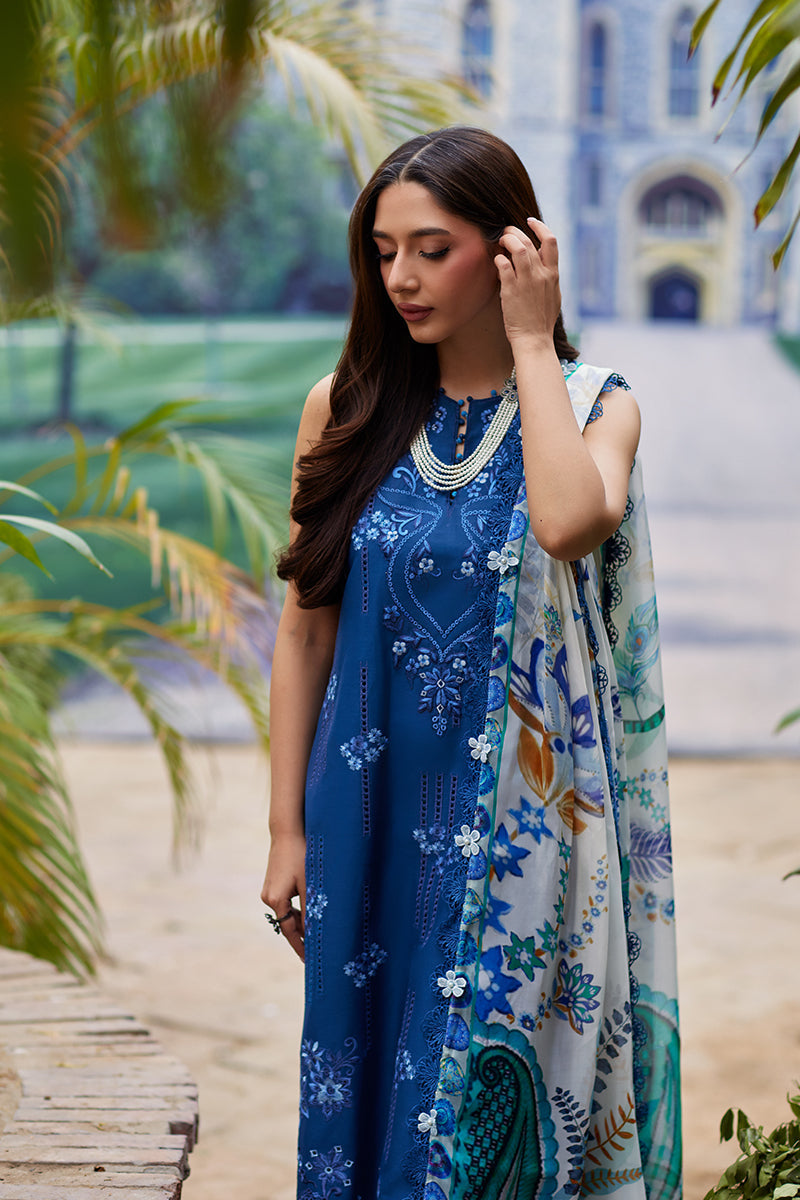 Mina Hassan | Chikankari Lawn 25 | Anaaya - Official Mina Hasan stockist in UK - Sakeena London