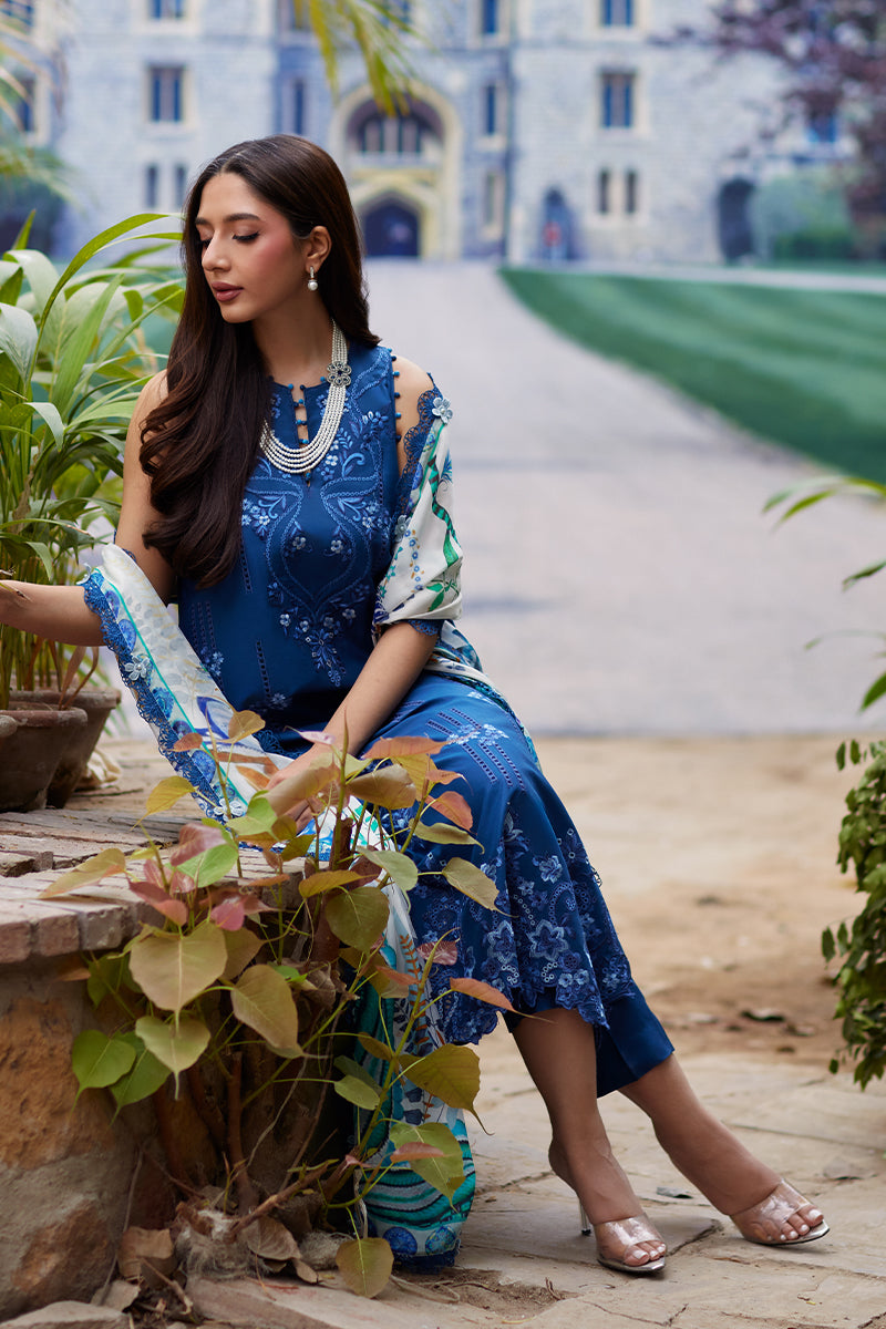 Mina Hassan | Chikankari Lawn 25 | Anaaya - Official Mina Hasan stockist in UK - Sakeena London
