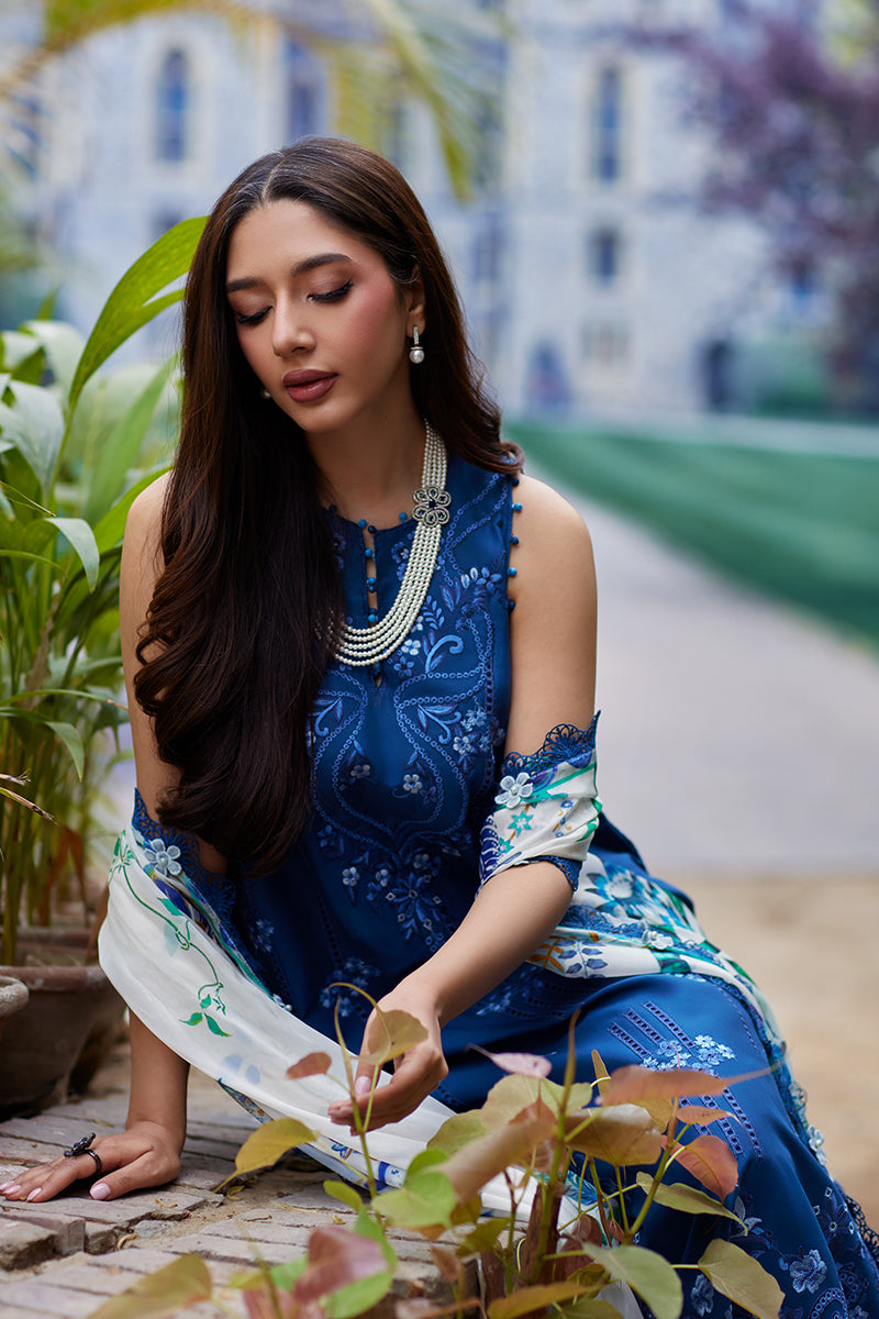 Mina Hassan | Chikankari Lawn 25 | Anaaya - Official Mina Hasan stockist in UK - Sakeena London