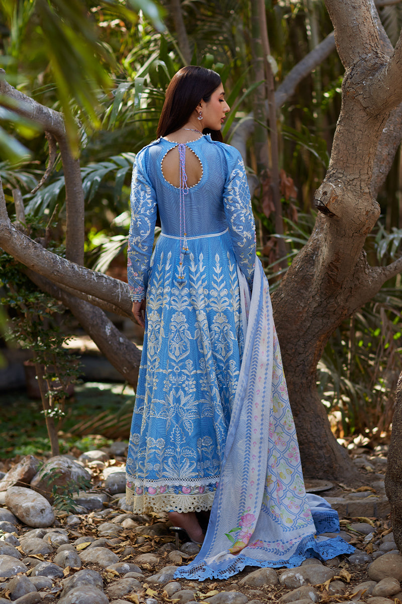 Mina Hassan | Chikankari Lawn 25 | Baano - Official Mina Hasan stockist in UK - Sakeena London