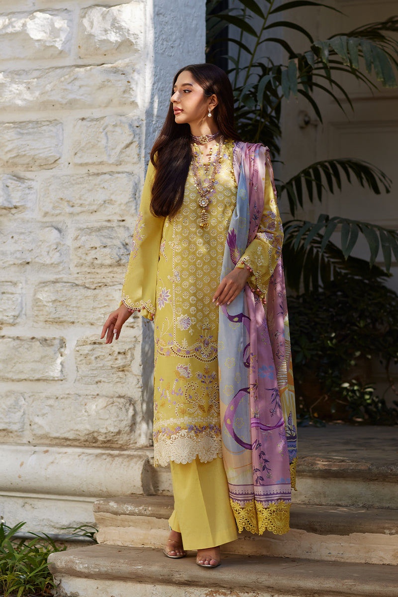 Mina Hassan | Chikankari Lawn 25 | Ayla - Official Mina Hasan stockist in UK - Sakeena London
