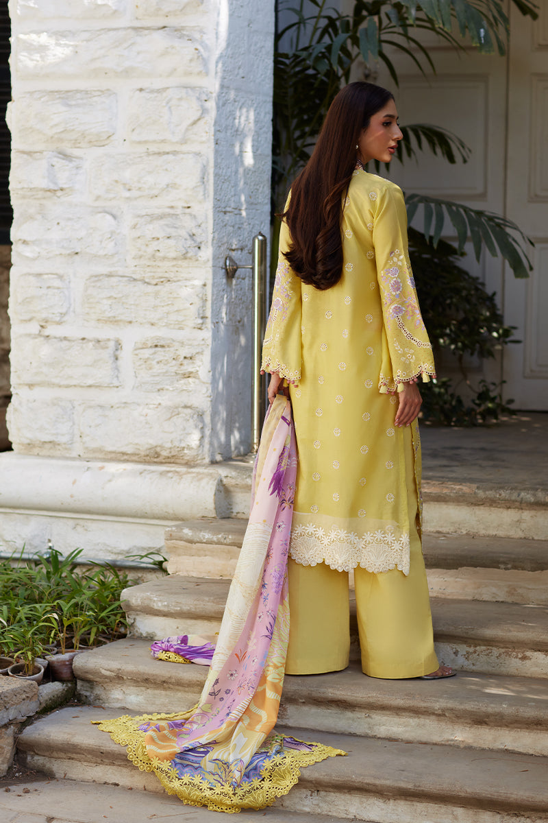 Mina Hassan | Chikankari Lawn 25 | Ayla - Official Mina Hasan stockist in UK - Sakeena London